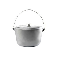 Котел туристичний СИЛА алюмінієвий з кришкою та дужкою 10л (960473)