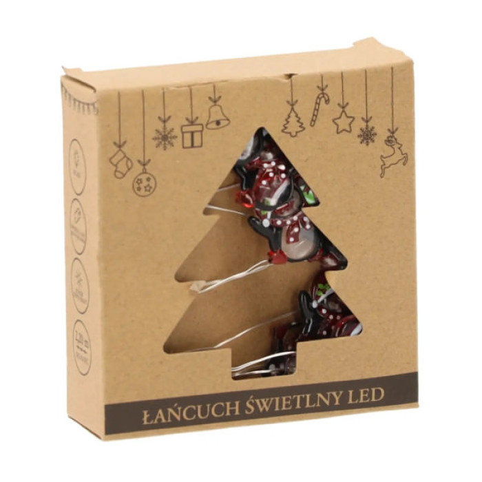 Гірлянда Chomik Струна Пінгвін 2.2 м 20 LED Теплий білий (5900779854154)