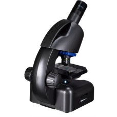 Мікроскоп Bresser Junior CM-04 100x-900x Black з набором для дослідів і адаптером для смартфона (14951) (931504)