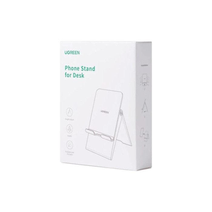 Підставка до планшета та телефона LP247 Adjustable Portable Stand White Ugreen (80704)