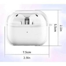 Чохол для навушників BeCover Soft TPU для Samsung Galaxy Buds 3 Transparent (711996)