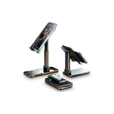 Підставка до планшета та телефона TC01A DoubIe SIiding StabiIizing Bracket Black RTAKO (6975523009431)