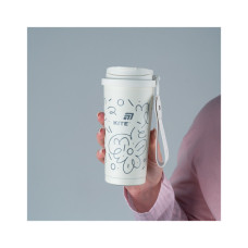 Термокружка Kite 550 мл, біла (K25-1226-3)