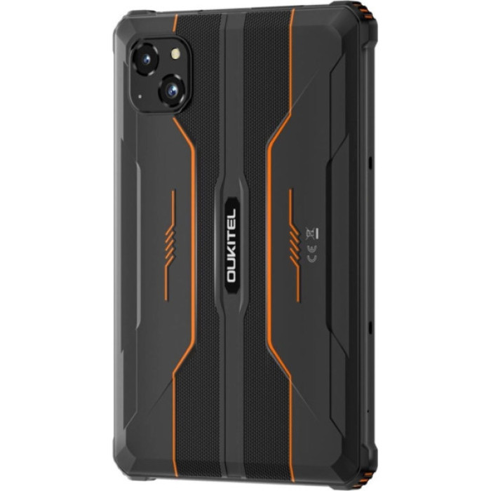 Планшет OUKITEL RT3 pro 8" 4/128GB / NFC / LTE Black-Orange (6931940767187)