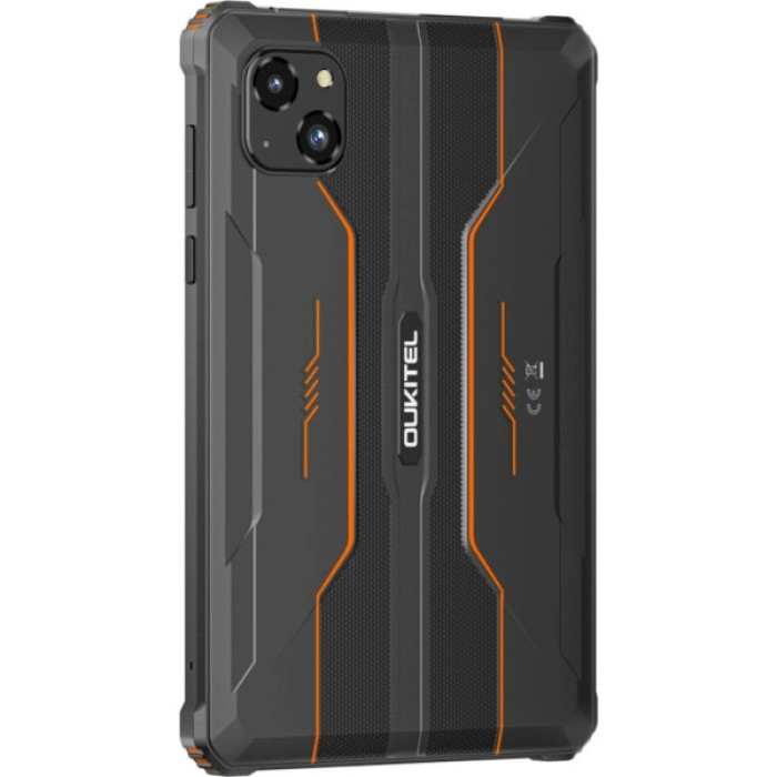Планшет OUKITEL RT3 pro 8" 4/128GB / NFC / LTE Black-Orange (6931940767187)
