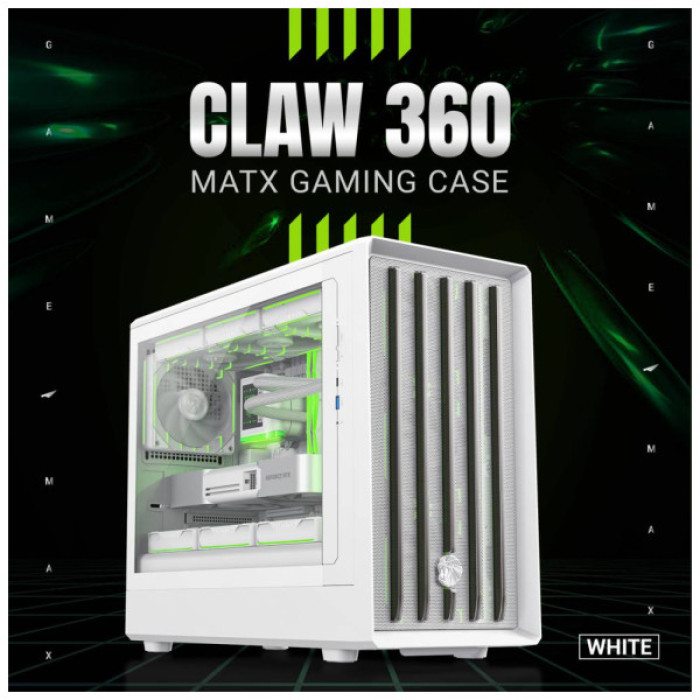Корпус Gamemax Claw 360 WH