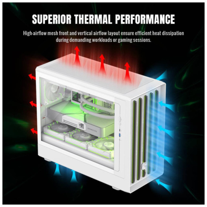 Корпус Gamemax Claw 360 WH