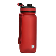 Пляшка для води Line Art Flores 650 мл червоний (60014218LA-02)