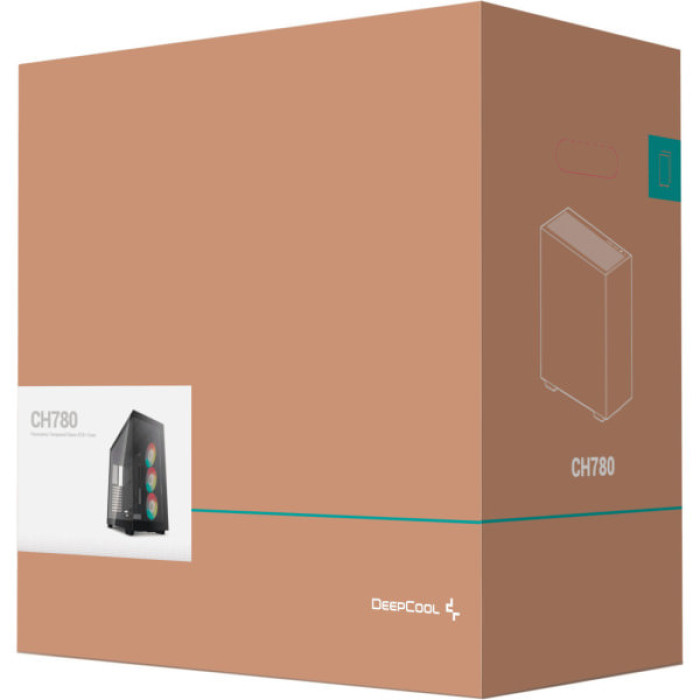 Корпус Deepcool CH780 Black (R-CH780-BKADE41-G-1)