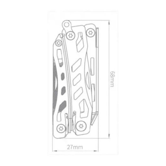 Мультитул NexTool Mini Flagship чорний (NE20122)