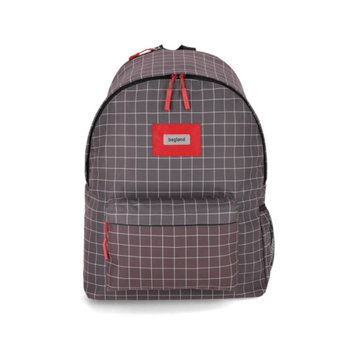 Рюкзак для ноутбука Bagland 17" Stylish XL 35L+print, gray 1339/00558694 (1120220801)