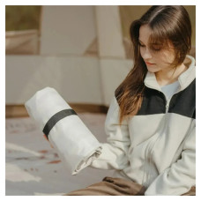 Матрац надувний Naturehike CNK2450WS034, 198х68х9.5 см, білий, із мішком для надування (6975641888048)