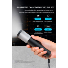 Ліхтар Xiaomi Jimihome Flashlight Black (JM-G3801)