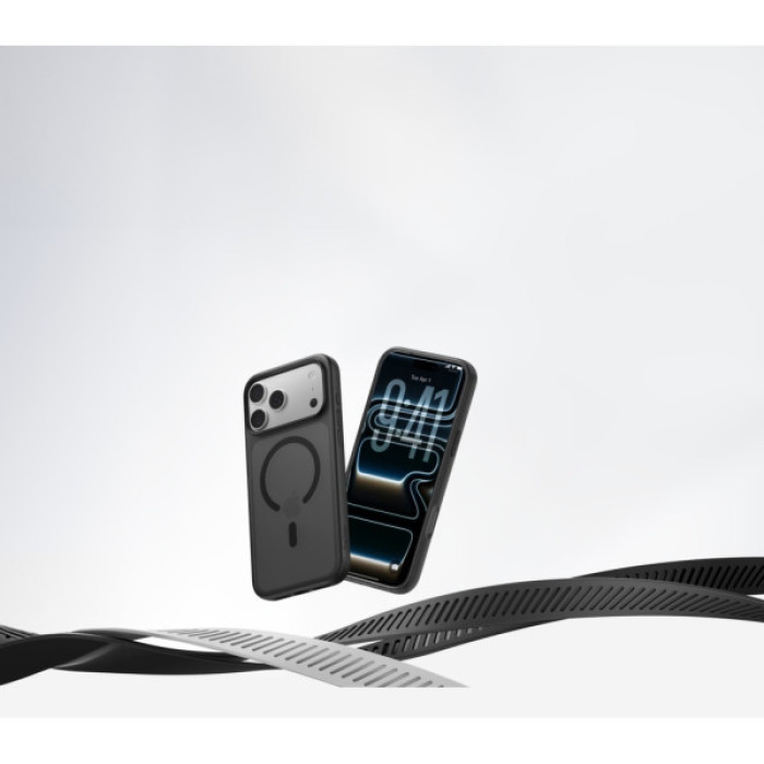 Чохол до мобільного телефона Belkin Magnetic Protective Grip iPhone 17 Pro Black (MSA035HQBK)