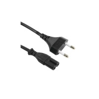 Кабель живлення C7 1.2m 0.5mm2 Merlion (PC-184/2 CEE7/16-C7-CCA12)