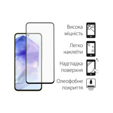Чохол до мобільного телефона Dengos Samsung Galaxy A55 5G + Glass Blue (DG-KM-93)