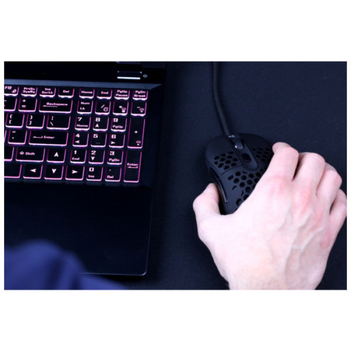 Мишка Dream Machines DM6 Holey Black (DM6_HOLEY)