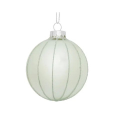 Ялинкова іграшка House Of Seasons Скляні кульки 3 шт D7 см Срібні (8718861801569)