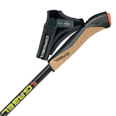 Палиці для скандинавської ходи Gabel FX-75 Snake Carbon 135 Dual Spike (7008351011350) (DAS303397)
