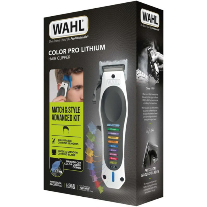Машинка для стрижки Wahl Color Pro Lithium (79600-3716)