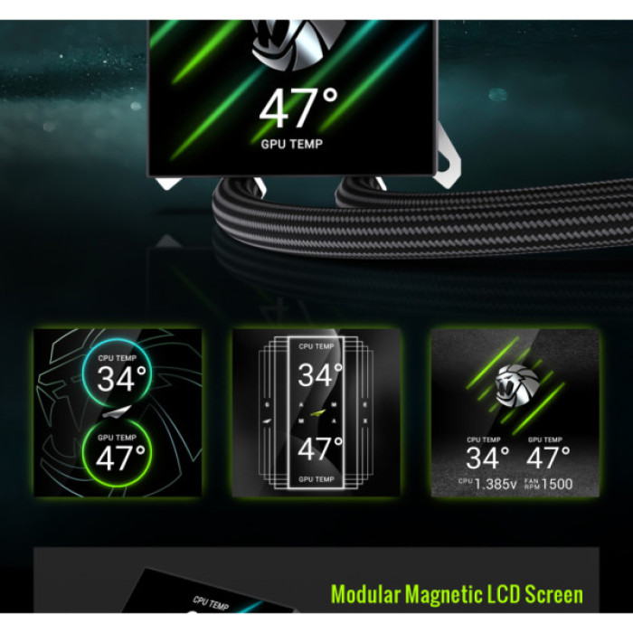 Кулер до процесора Gamemax HAILSTORM 360 BK