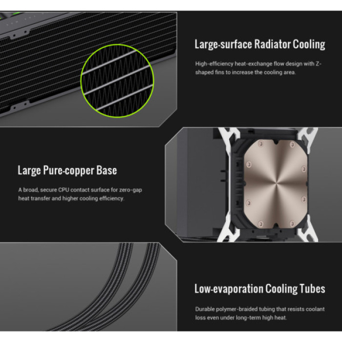 Кулер до процесора Gamemax HAILSTORM 360 BK