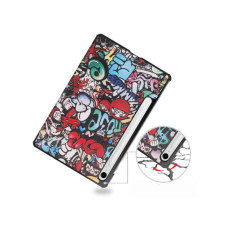 Чохол до планшета BeCover Smart Case Samsung Galaxy Tab S10 FE (SM-X520/SM-X526) 10.9" Graffiti (713285)