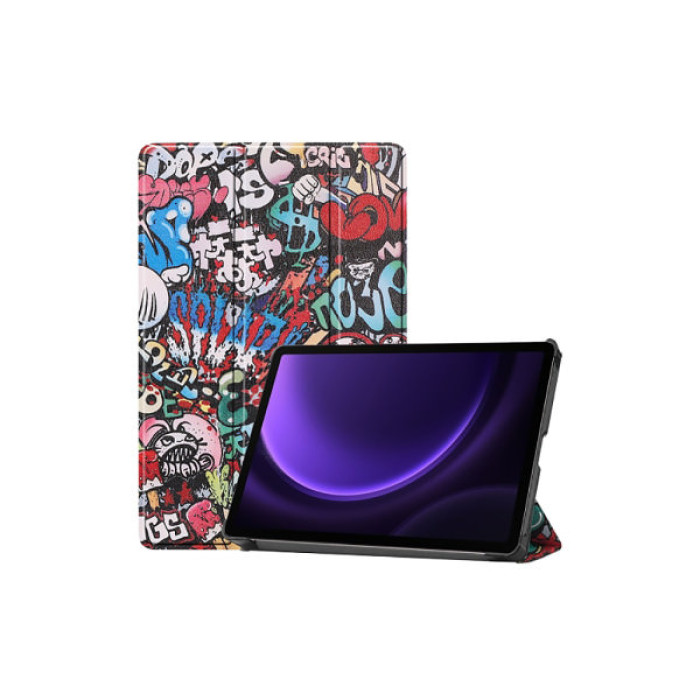 Чохол до планшета BeCover Smart Case Samsung Galaxy Tab S10 FE (SM-X520/SM-X526) 10.9" Graffiti (713285)