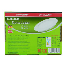 Світильник Eurolamp Downlight 4W 4000K (LED-DLR-4/4)