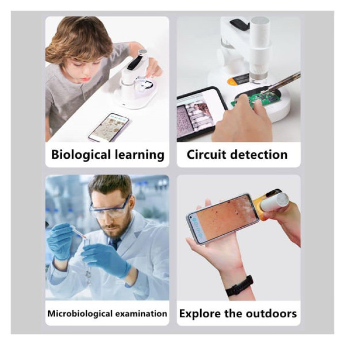 Мікроскоп Xiaomi BeaverLAB DDL-M1 Kit (включає платформу та аксесуари) (DDL-M1A)