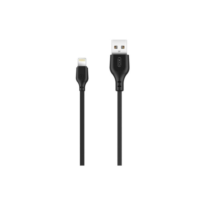 Дата кабель USB 2.0 AM to Lightning 1.0m 2.1A NB103 black XO (6920680862702)
