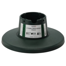 Прикраса декоративна Chomik Підставка для ялинки, стовбура 3,5-10,5 см, пластик, форма кругла (5900779897519)