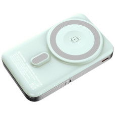 Батарея універсальна ColorWay 10 000 mAh PD/22.5W, 15W MagSafe & Watch Wireless Aquamarine (CW-PB100LPA2MT-WPDD)