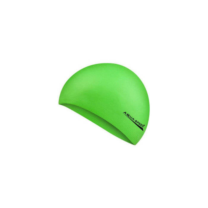 Шапка для плавання Aqua Speed Soft Latex 122-04 5727 неоновий зелений Уні OSFM (5908217657275)