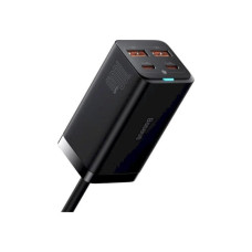Зарядний пристрій Baseus 2xUSB-C 100W + 2xUSB GaN black (CCGP000101)