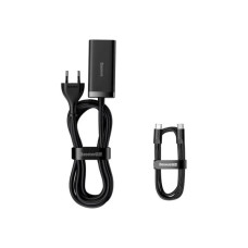 Зарядний пристрій Baseus 2xUSB-C 100W + 2xUSB GaN black (CCGP000101)
