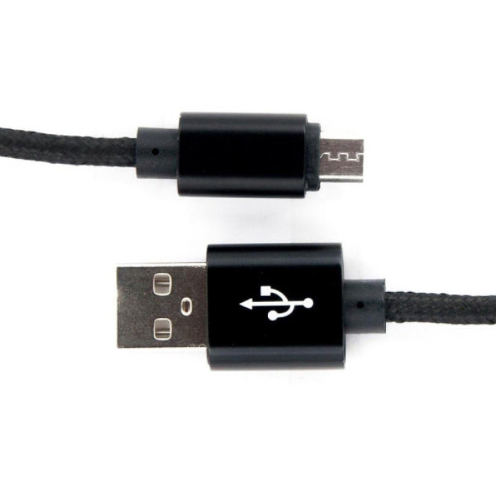 Дата кабель USB 2.0 AM to Micro 5P 1.0m black Dengos (NTK-M-MT-BLACK)