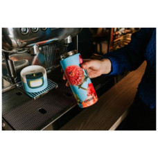 Термокружка Kambukka Etna 500 мл блакитний з квітами (11-01044)