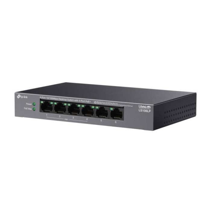 Комутатор мережевий D-Link LS106LP