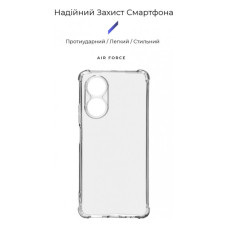 Чохол до мобільного телефона Armorstandart Air Force OPPO A58 4G Camera cover Transparent (ARM70735)