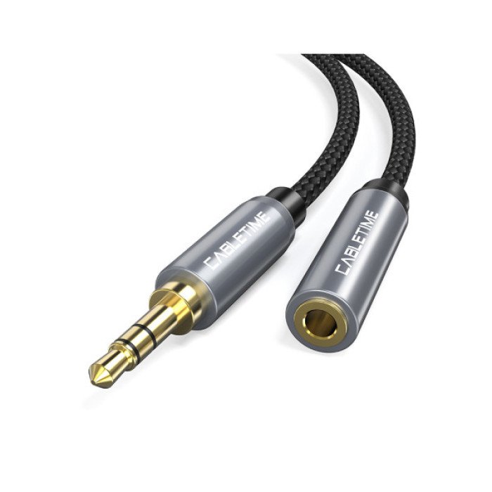Кабель мультимедійний 3.5mm M to 3.5mm F 3.0m Cabletime (CA915255)