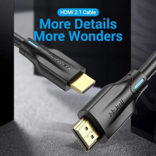 Кабель мультимедійний HDMI M to HDMI M 10.0m 8K60Hz black Vention (AANBL)