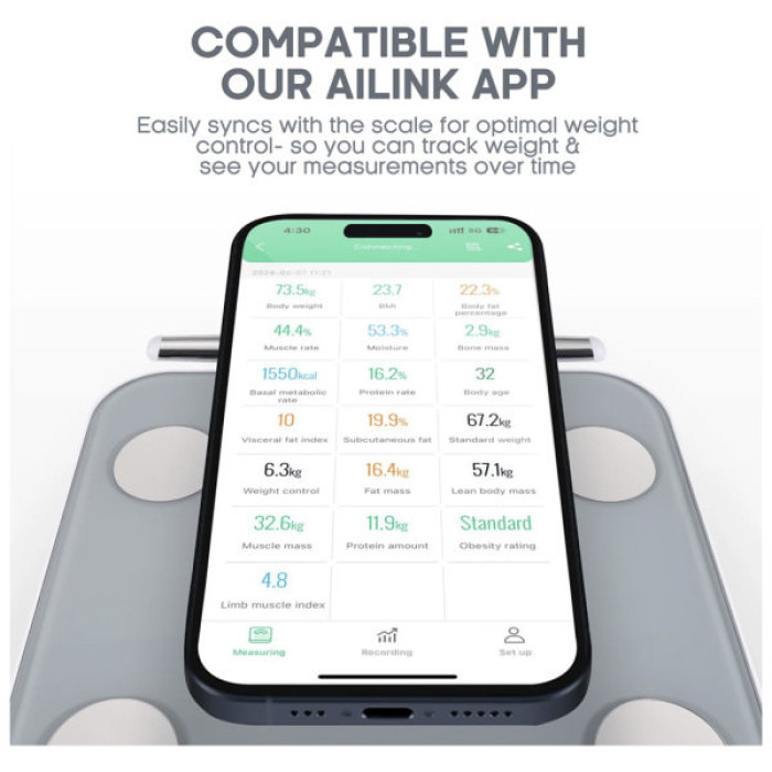 Ваги підлогові NAIPO NP-BS03