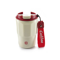 Термокружка СИЛА White/Red 400 мл (960685)