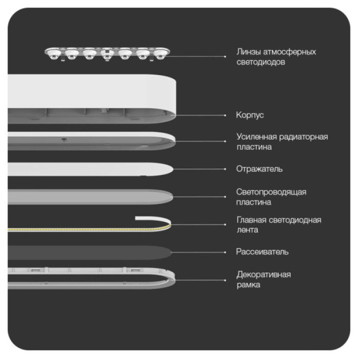 Світильник Yeelight Crystal Pendant Light 33W 2700-6000K (YLDL01YL)