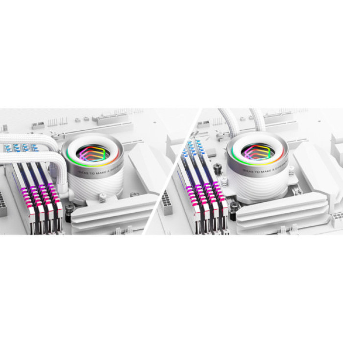 Система рідинного охолодження ID-Cooling FX360 INF White (FX360 INF WHITE)