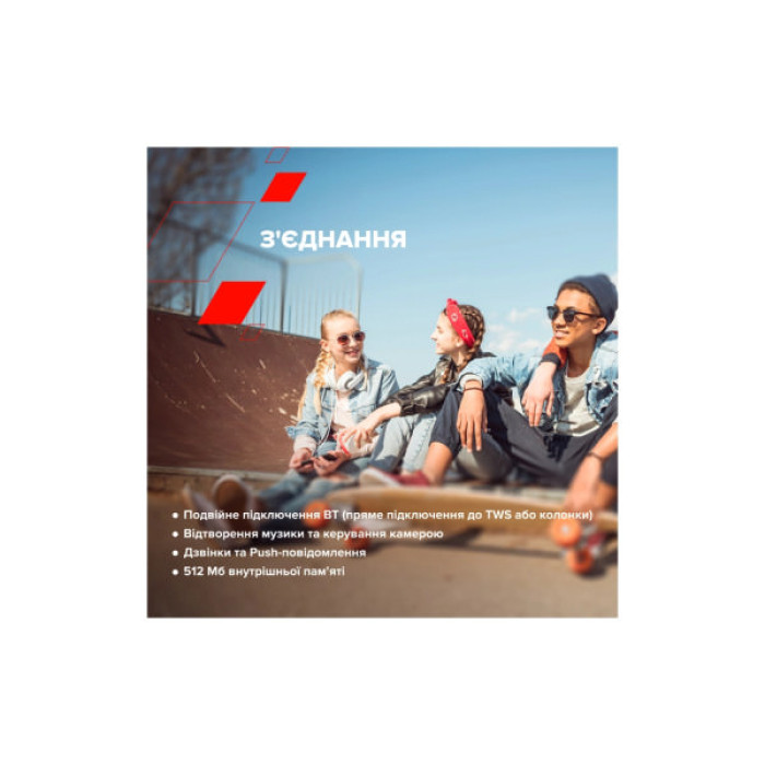 Смарт-годинник Canyon Joyce KW-43 DUAL BT Music Green (CNE-KW43YB)