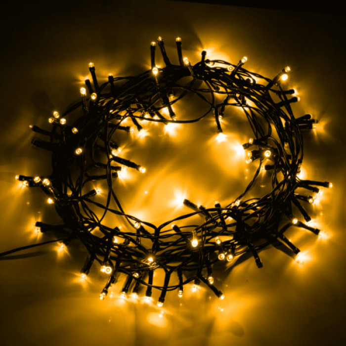 Гірлянда YES! Fun Нитка 120 LED Теплий білий 8.4 м Мерехтіння USB (975064)