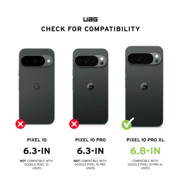 Чохол до мобільного телефона UAG Scout Google Pixel 10 Pro XL Black (614466114040)