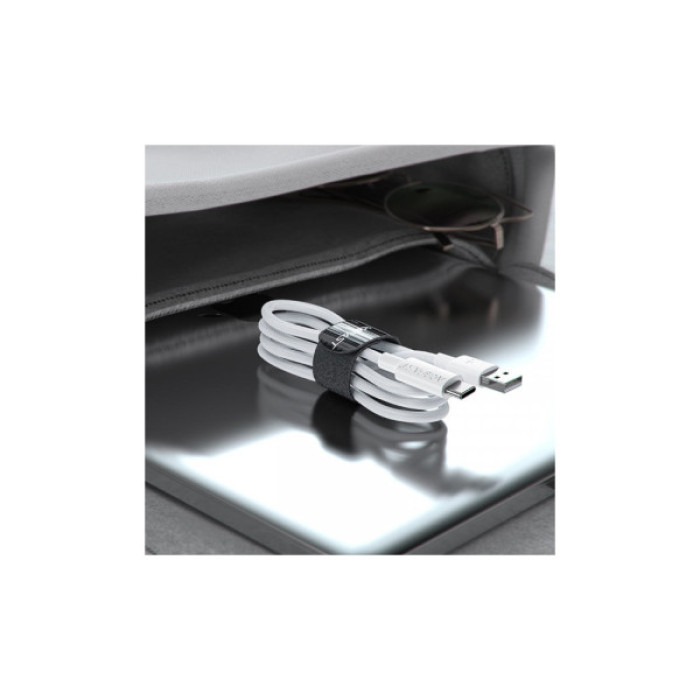 Дата кабель USB 2.0 AM to USB-C 1.2m 3A white Acefast (6974316284260)